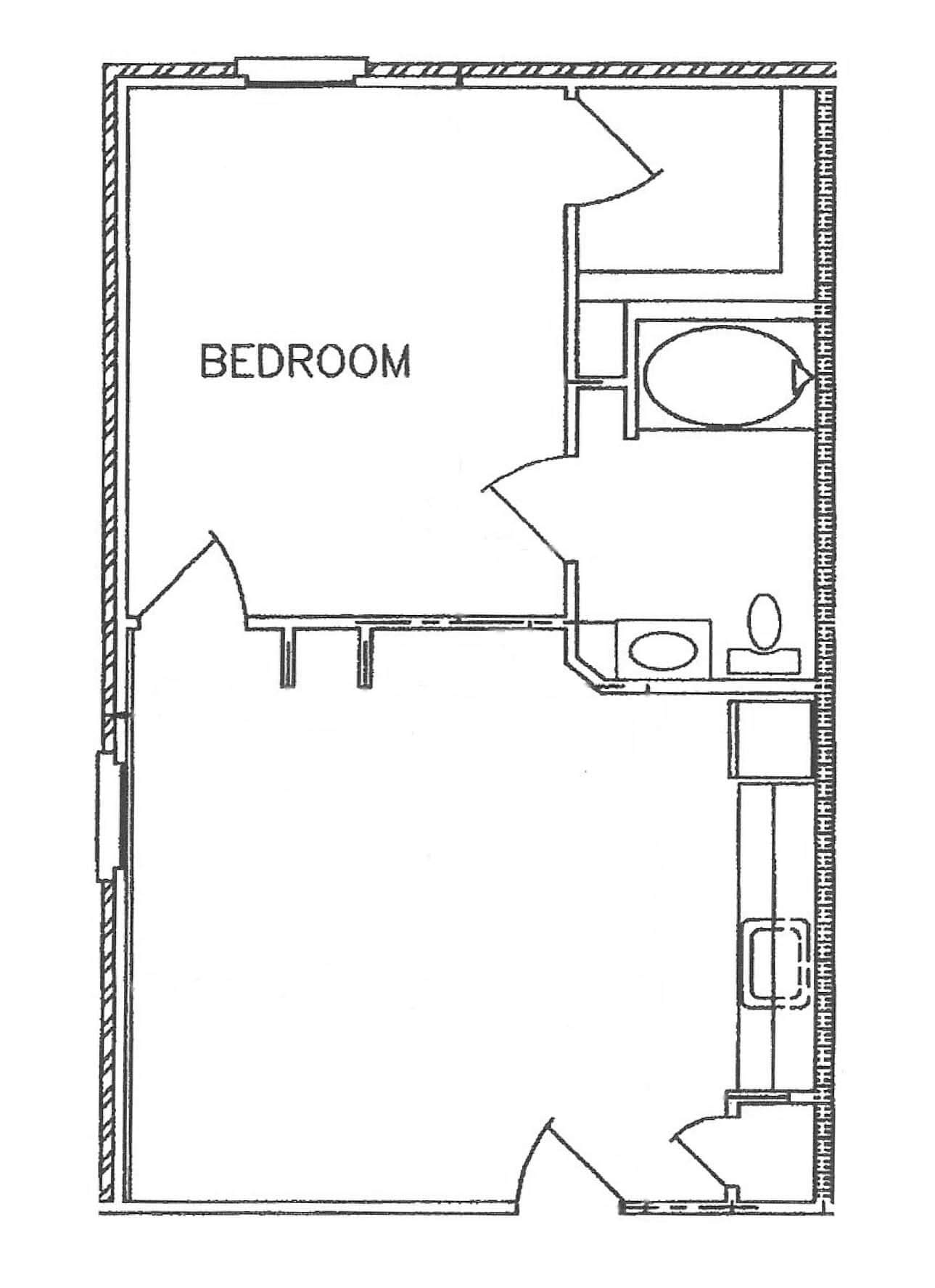 Lefleur One Bedroom One Bathroom 610