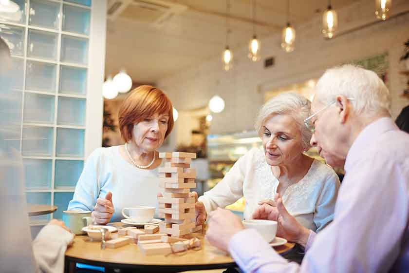 Pastime of seniors Pastime of seniors