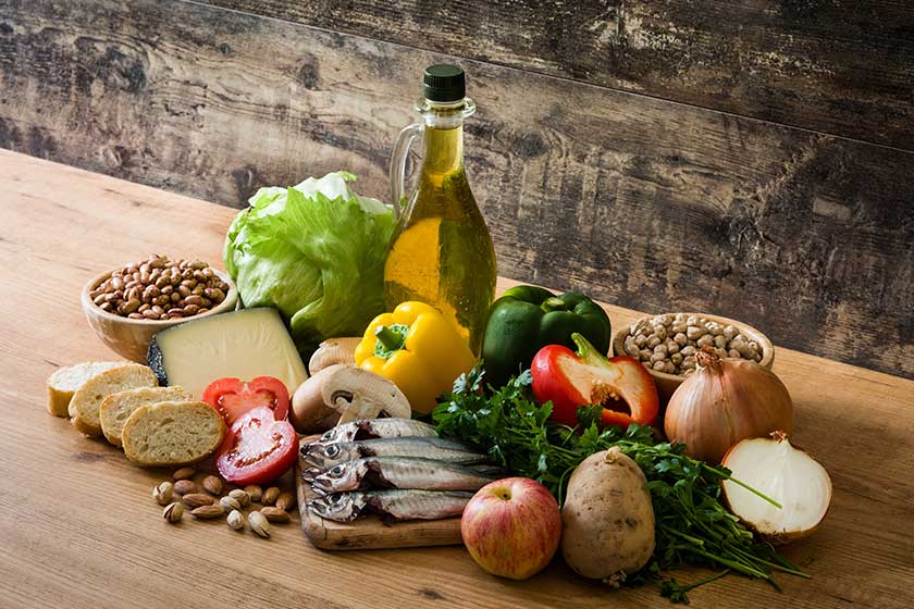 Healthy eating. Mediterranean diet Healthy eating. Mediterranean diet