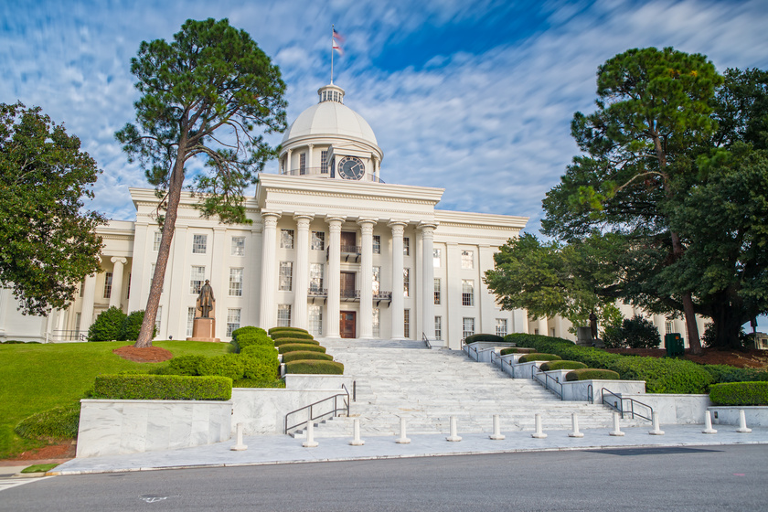 Alabama State Capitol in Montgomery Alabama State Capitol in Montgomery