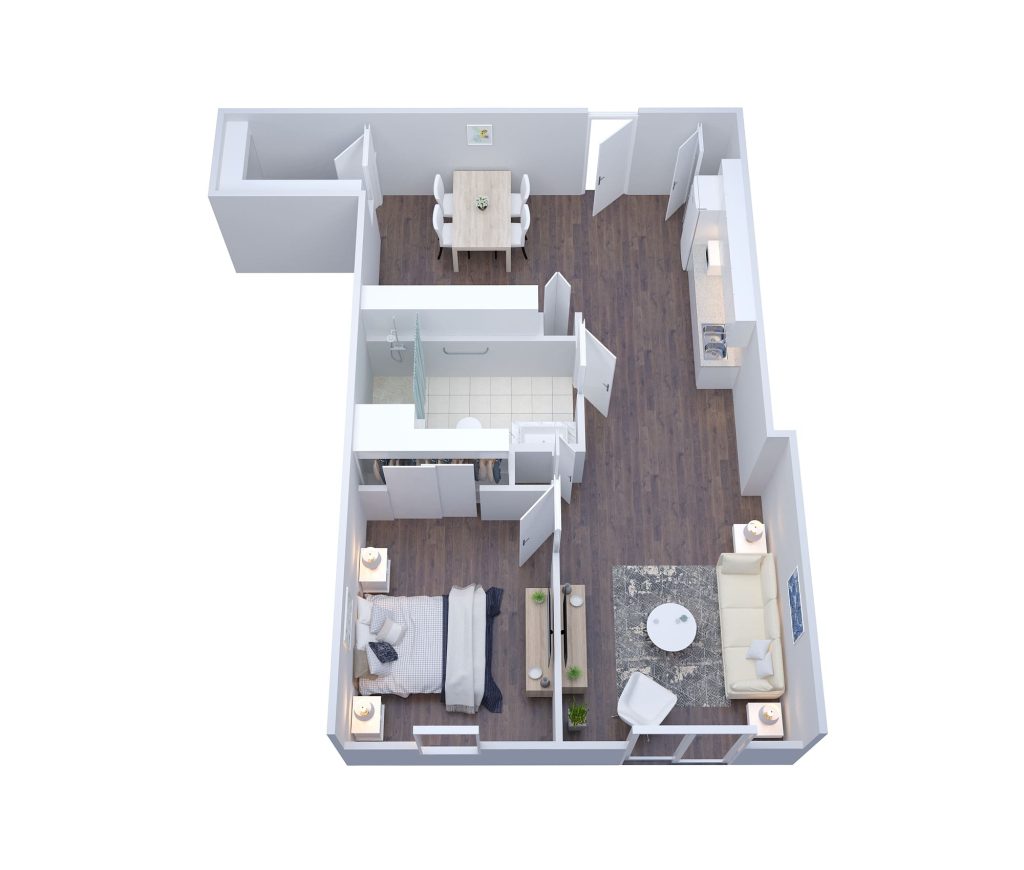 SHPP Ham - senior living floor plan