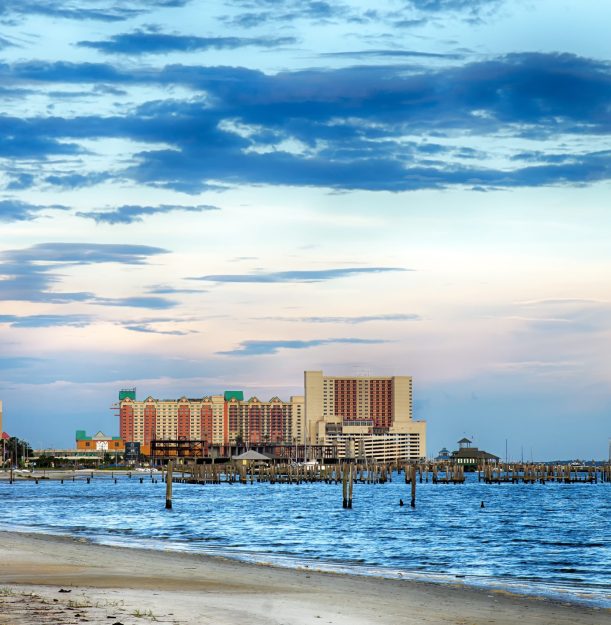Biloxi, Mississippi, casinos and buildings