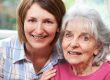 Portrait Of Senior Mother And Adult Daughter