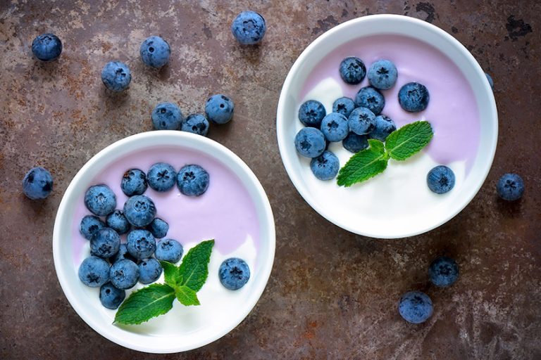 blueberry yogurt