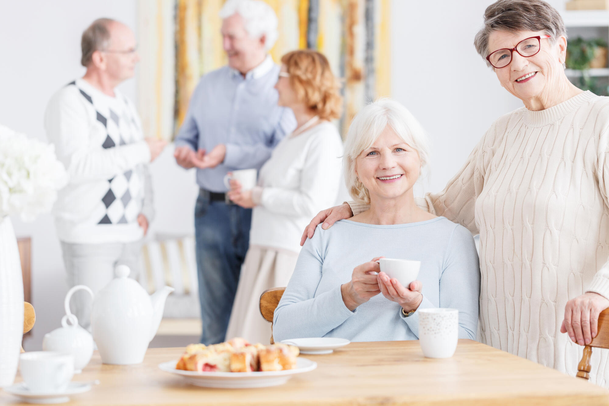 Cheerful,Senior,Women,Smiling,At,Camera,Spending,Time,Together,At Cheerful,Senior,Women,Smiling,At,Camera,Spending,Time,Together,At