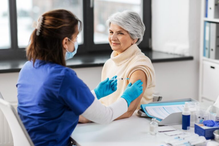 Medicine,,Health,And,Vaccination,Concept, ,Doctor,Or,Nurse,With